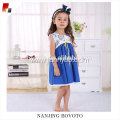 high quality blue prinet prinecess lovely dress